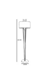 Lumexx BELEN SİYAH LAMBADER SİLİNDİR RATTAN ABAJURLU - 4