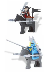 Castle Şövalye Kale Kapısı 220 Parça Yapı Oyun Seti - 4