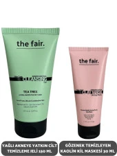 the fair. Yağlı Akneye Yatkın Cilt Temizleme Jeli 150 ml ve Gözenek Temizleyen Kaolin Kil Maskesi 30 ml - 1