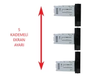 Garaj Dünyası Twogo Go Şahin Ayarlanabilir Kasa 7 Inch Bluetooth USB SD 4*50W Geri Görüş Kamerası - 4