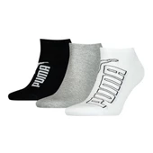 Puma 90798801 Graphic Sneaker 3P Erkek Spor Çorap - 1