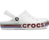 Crocs 209730-100 Bayaband Rainbow Glitter Clg K Çocuk Sandalet - 1