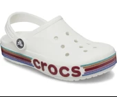 Crocs 209730-100 Bayaband Rainbow Glitter Clg K Çocuk Sandalet - 5