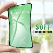 iPhone 12 Pro Max Ekran Koruyucu 9D Seramik Nano Tam Kaplayan - 7