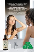 Naturix Siyah Sarımsak Şampuanı - Paraben, Tuz, Fosfat İçermeyen Kokusuz & Tuzsuz 600ml - 4