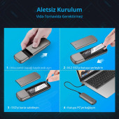 Ugreen Type-C M.2 SATA SSD NGFF Disk Kutusu - 4