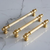 Talas Altın Çizgi Metal Kulp 224 mm 22.4 cm Mobilya Çekmece Mutfak Dolabı Dolap Kapak Kulpları Kulbu thumbnail 2