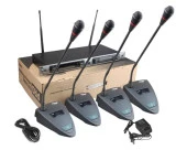 Acemic Eu-8204 4lü Wıreless Conference Mıcrophone System - 1