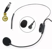 S-301c Head Set Mikrofon Mini 3pin Xlr Plug(akg Type) - 1