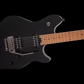 Evh Wolfgang Wg Standard Baked Akçaağaç Klavye Gloss Black Elektro Gitar - 4