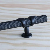 Metal Kulp Mobilya Çekmece Mutfak Kapak Dolap Kulpları Dolabı Kulbu Kulpu 96 mm Mat Siyah thumbnail 2