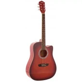 Washburn Wa90crdb Akustik Gitar thumbnail 5