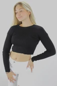 Crop Triko Siyah - 1352.55 - 2