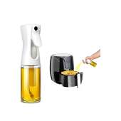 EA Home Püskürtmeli Air Frey Cam Sprey Yağ Şişesi Zeytinyağı Limon Püskürtücü Yağdanlık 225 Ml - 1