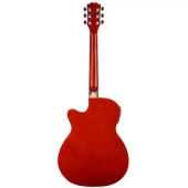 Angel Afg100ce-sb Sunburst Cutaway Elektro Akustik Gitar - 4