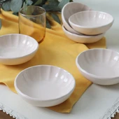 Keramika Krem Sirius Çerezlik / Sosluk 12 Cm 6 Adet 030 - 3