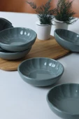Keramika Yeşil Sirius Çerezlik / Sosluk 12 Cm 6 Adet 326 thumbnail 1
