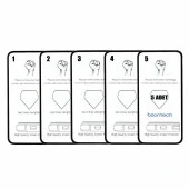 Bzontech iPhone 13 Pro Max ile Uyumlu Ekran Koruyucu Tam Kaplayan 5li Set - 2