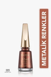 Metalik Parlak Oje - Star Shine Nail Enamel - 005 Bronze Flash-8690604564156 thumbnail 2