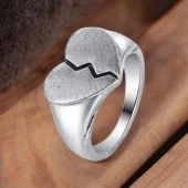 Oksitli Gümüş 3'lü Yüzük Seti - Modern ve Şık Tasarım thumbnail 4