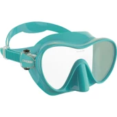 Cressi F1 Frameless Dalış Maskesi  AQUAMARINE YETİŞKİN - 1