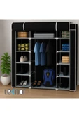 Teknor Çift Yandan Raflı Bez Dolap - Siyah - 1