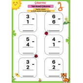 Okul Öncesi ve 1. Sınıflar İçin Matematik YAZ-SİL Kitap Seti - 5