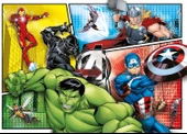 Clementoni 21605 Supercolor Puzzle Avengers, 2x60 Parça thumbnail 2