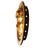 Medusa Duvar Aplik, Çap 28 , Yükseklik 7 Cm, 220v 6w Slim Led Spotlu Duvar Apliği, - 3