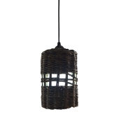 Hasır Sarkıt Avize, Handmade, E27 duy elektrik tesisatlı - 2