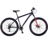 Salcano Lion 26" Jant M. Disk 21 Vites 15' Kadro Dağ Bisikleti Mat Gri Kırmızı Siyah thumbnail 1