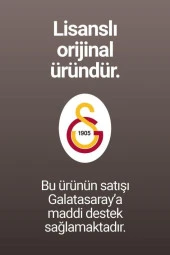 Galatasaray Orijinal Logo Baskılı Siyah T-Shirt Gs Aslan Baskılı Hediyelik Ahşap Kutulu - 7