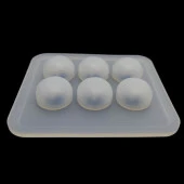 16 mm Yassı Boncuk - Epoksi Silikon Kalıp -Kod:169 thumbnail 4