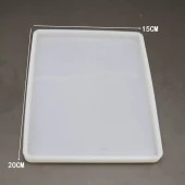 Tepsi  Silikon Reçine ve Beton Kalıp - Dikdörtgen - Kod: 207SN thumbnail 3