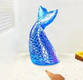 Deniz Kızı Kuyruğu Epoksi Mum Ve Beton Kalıbı - Hobi Kalıbı - Kod:1103 thumbnail 1