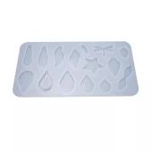 Çoklu Kolye Küpe Silikon Reçine Epoksi Kalıp -Kod:277 - 5