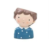 Erkek Çocuk Beton Saksı Silikon Kalıbı - 174 thumbnail 5