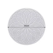 Bardak Altı Reçine Epoksi Kalıp - Nihale - İç İçe Halkalar - 1004 thumbnail 3