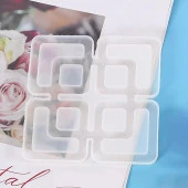 Bardak Altı Desenli Reçine Epoksi Kalıbı -Kod:219 - 4
