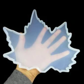 BARDAK ALTI REÇİNE EPOKSİ KALIP - YAPRAK - BÜYÜK - BB1 thumbnail 5