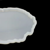 Bardak Altı Reçine Epoksi Kalıp - Oval Dalgalı - B16 - 2
