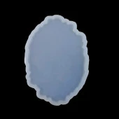 Bardak Altı Reçine Epoksi Kalıp - Oval Dalgalı - B16 - 5