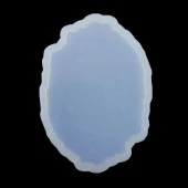 Bardak Altı Reçine Epoksi Kalıp - Oval Dalgalı - B16 - 6