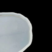 Bardak Altı Reçine Epoksi Kalıp - Dalgalı Oval - B12 - 3