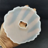 Kenar Dalgalı bardak altlığı Reçine Epoksi Kalıp -Kod:252 thumbnail 1