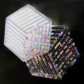 Beton ve Epoksi Silikon Bardak Altı Kalıbı - Altıgen -Kod:194 - 8