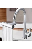 Akıllı Musluk 4fonksiyonlu Ayarlanabilir Mutfak Armatür Lüx Musluk Başlığı Çeşme Lavabo - 1