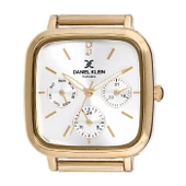 Daniel Klein DK.1.12373.2 Fonksiyonlu Takvimli Modern Oval Kare Kadın Kol Saati - 2