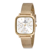 Daniel Klein DK.1.12373.2 Fonksiyonlu Takvimli Modern Oval Kare Kadın Kol Saati - 1