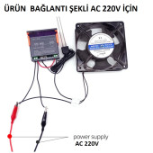 YATE10 STC-3029 220V-10A Toprak Nem Kontrol Cihazı - 5